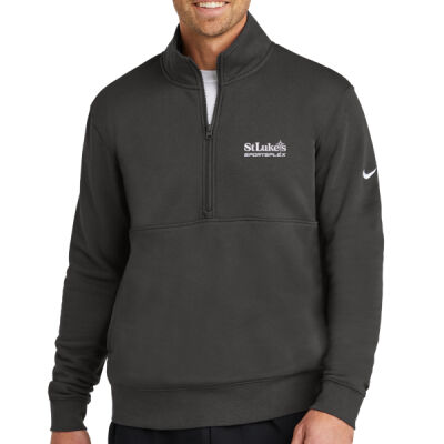 SLSP - Nike Club Fleece Sleeve Swoosh 1/2 Zip Thumbnail