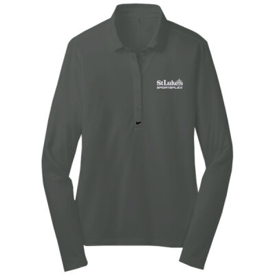 SLSP - Nike Ladies Long Sleeve Dri FIT Stretch Tech Polo Thumbnail