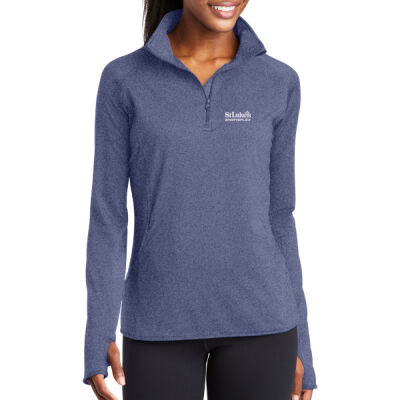 SLSP - Sport-Tek Ladies Sport Wick ® Stretch 1/4 Zip Pullover Thumbnail
